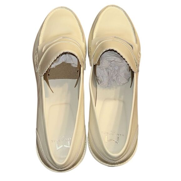 Marc Fischer Cream Leather Loafers(Size 11M) - Picture 2 of 9